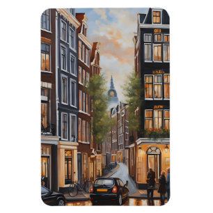 Ölmalerei Amsterdam Magnet