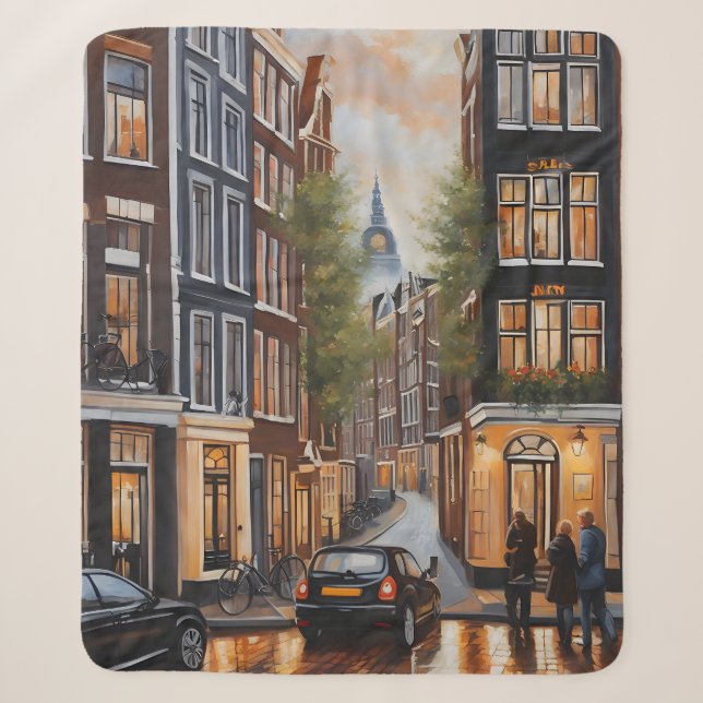 Ölmalerei Amsterdam Sherpadecke (Vorderseite)