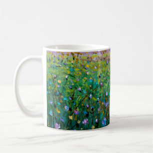  Ölmalerei auf Blume, wunderschöne Blume auf dem F Kaffeetasse