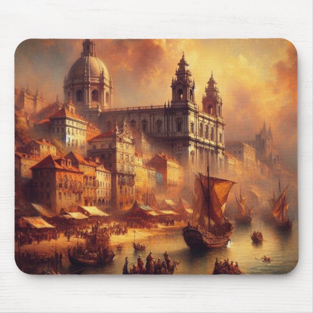 Ölmalerei der Renaissance Mousepad (Vorne)