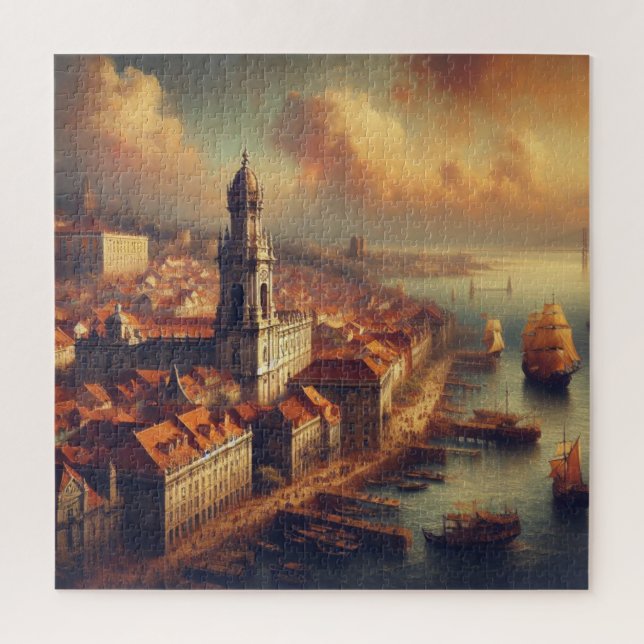 Ölmalerei der Renaissance Puzzle (Vertikal)