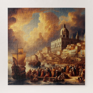 Ölmalerei der Renaissance Puzzle
