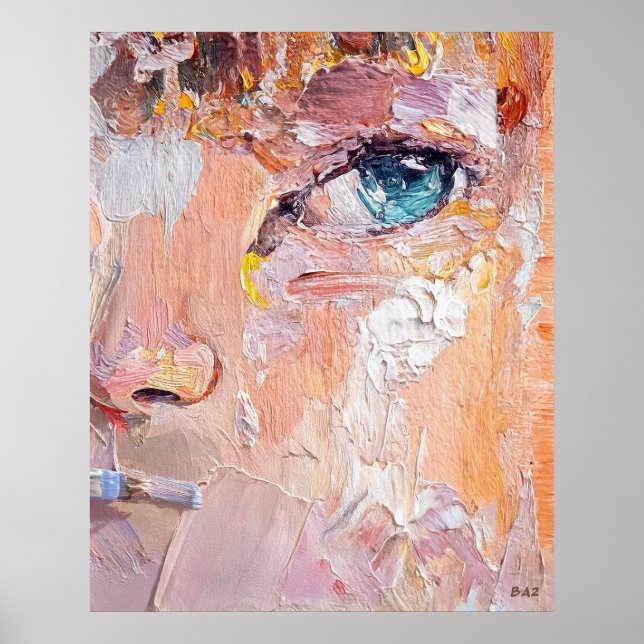 ÖLMALERZEUGUNG POSTER (Vorne)