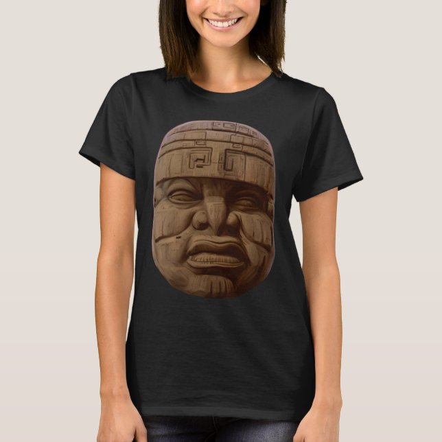 Olmec Head T-Shirt (Vorderseite)
