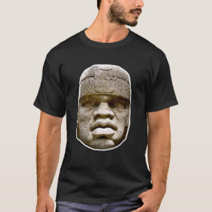 Olmec Statue Shirt - Versteckte Geschichtsbekleidu