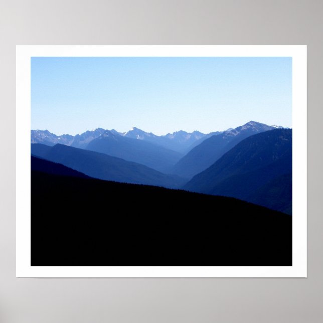 OLMPIC NATL PARK-Washington-Blue Mts. Poster (Vorne)