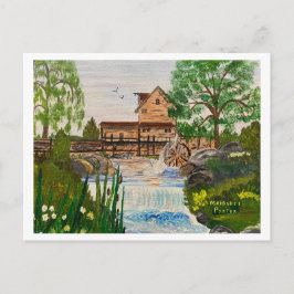 Olmstead's Mill, Warren Landkreis, IL c. 1983 MEJP Postkarte