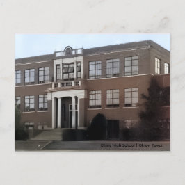 Olney High School  Postkarte