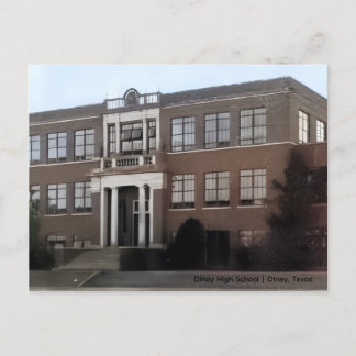 Olney High School  Postkarte