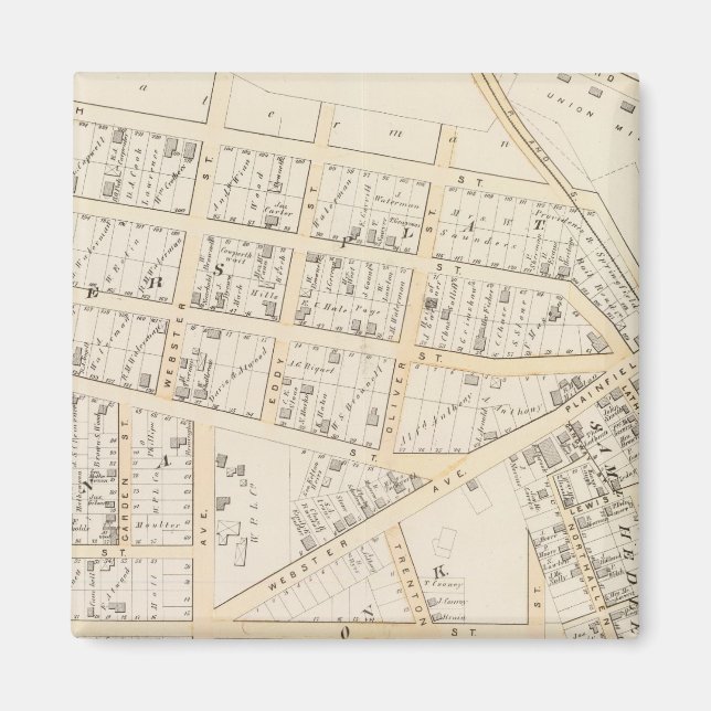 Olneyville Providence Rhode Island Magnet (Vorne)