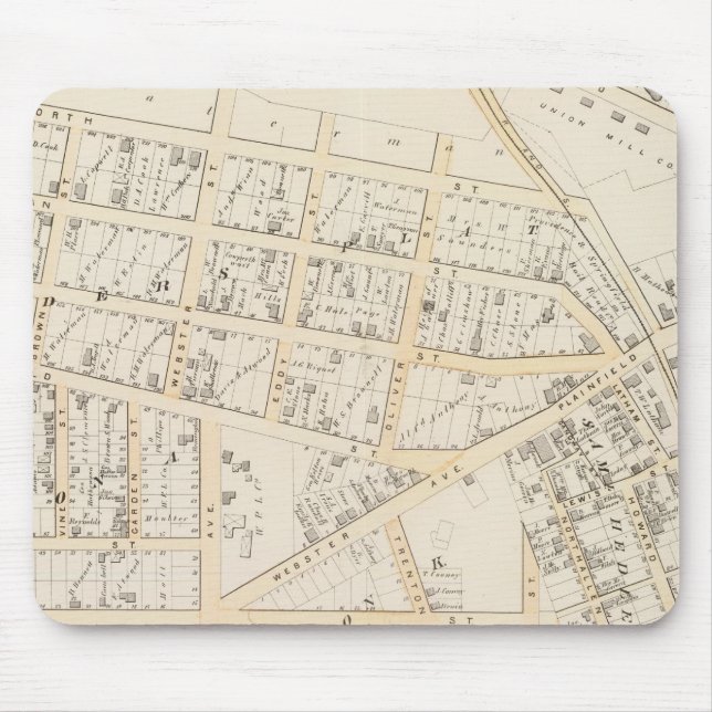Olneyville Providence Rhode Island Mousepad (Vorne)