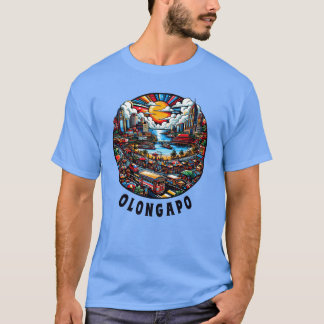 Olongapo City Philippinen Stadt Skyline Freunde T-Shirt