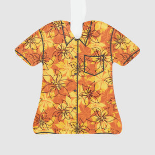 Olowalu Hibiscus Hawaiian Camo Aloha Hemd Ornament
