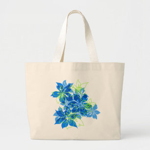 Olowalu Hibiskus-hawaiische Camouflage-Taschen Jumbo Stoffbeutel