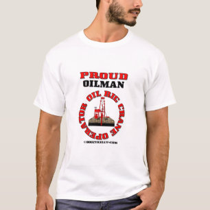 Ölplattform-Kran-Betreiber, Ölfeld-T - Shirt, Öl, T-Shirt
