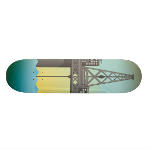 Ölplattform Skateboard
