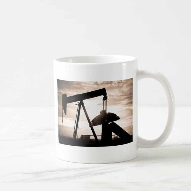 Ölquelle-Pumpe Kaffeetasse (Rechts)