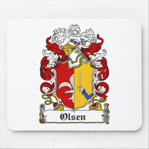 Olsen-Familienwappen Mousepad