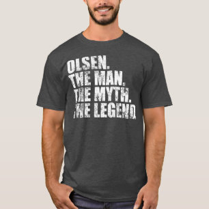 Olsen Olsen Familienname Olsen Nachname Olsen Surn T-Shirt