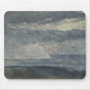 Ölstudie über Wolken - klassischer atmosphärischer Mousepad