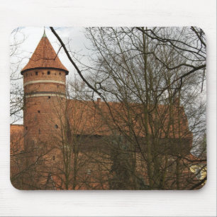 Olsztyn Mittelalterliches Gotisches Schloss - Mous Mousepad