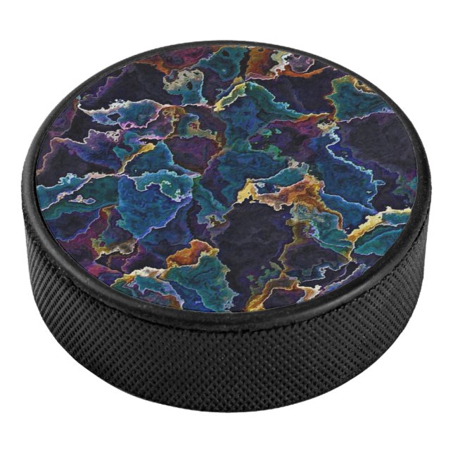 Ölteppich Eishockey Puck (3/4)