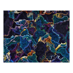 Ölteppich-Foto Fotodruck