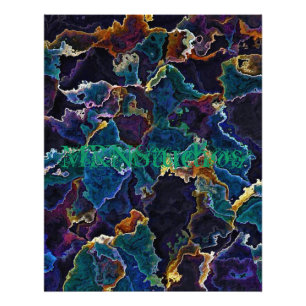 Ölteppich-Foto Fotodruck