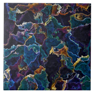 Ölteppich Keramik Fliese