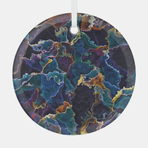 Ölteppich Ornament Aus Glas