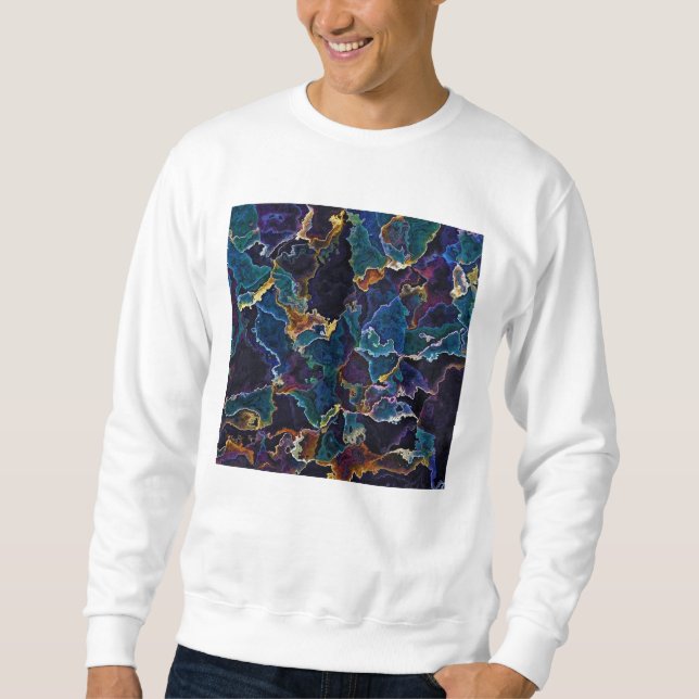 Ölteppich Sweatshirt (Vorderseite)