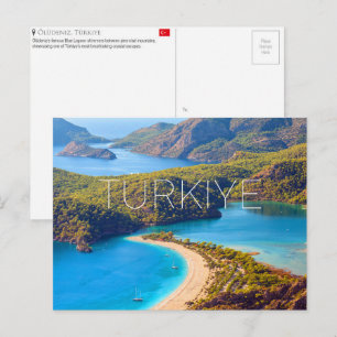 Ölüdeniz, Türkei Reise-Postkarte Postkarte