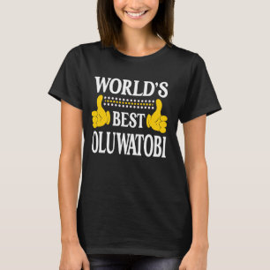 Oluwatobi Persönlicher Name Vorname Weltbeste Ol T-Shirt