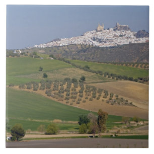 Olvera, Andalusien, Spanien Fliese