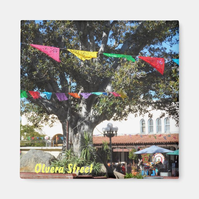 Olvera Street - Los Angeles Magnet (Vorne)