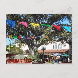 Olvera Street - Los Angeles Postkarte