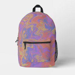 Ölverschmutzung  bedruckter rucksack