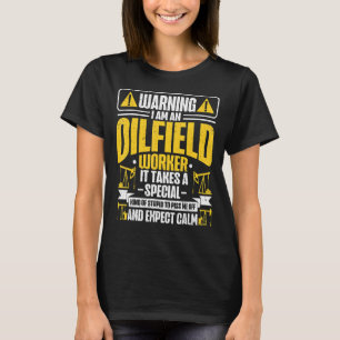 Ölvorkommen in Ölfeldern, Ölfeld, Mülleimer T-Shirt