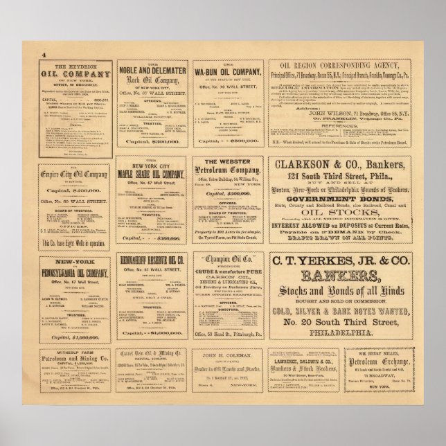 Ölwerbung Poster (Vorne)