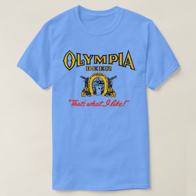Olympia Beer T-Shirt (Design vorne)