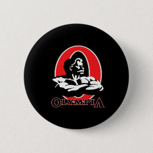 Olympia Bodybuilding Fitness Gym Button