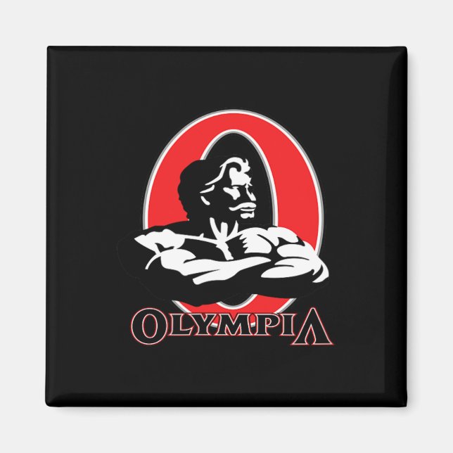 Olympia Bodybuilding Fitness Gym Magnet (Vorne)