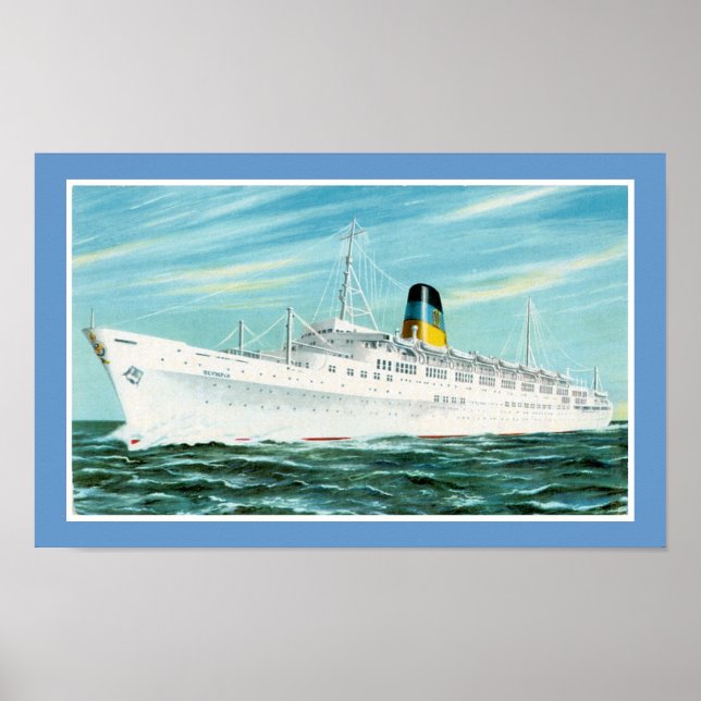 "Olympia" der griechischen Linie Poster (Vorne)