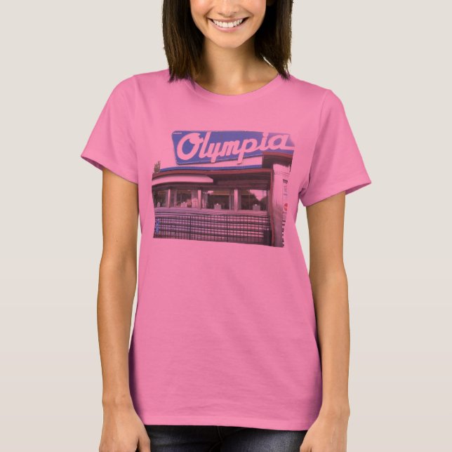 Olympia Diner Women's Teeshirt T-Shirt (Vorderseite)