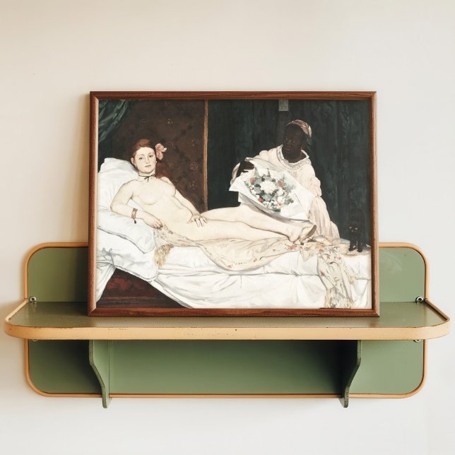 Olympia Edouard Manet Klassische französische Male Poster (Von Creator hochgeladen)