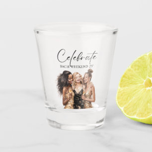 OLYMPIA Fashionable Friends Junggesellinnenabschie Schnapsglas