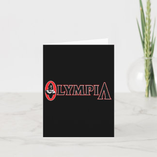 Olympia für Männer Fitness Bodybuilding Karte