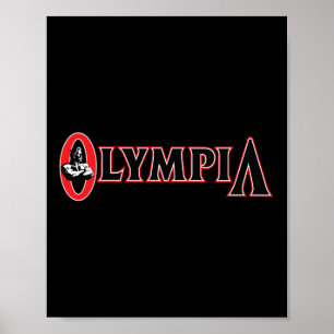 Olympia für Männer Fitness Bodybuilding Poster