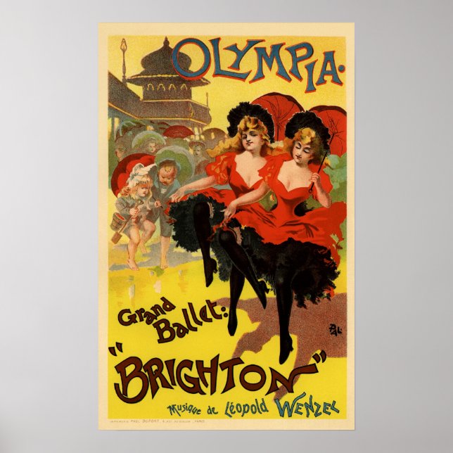 Olympia Grand Ballet Brighton Poster (Vorne)
