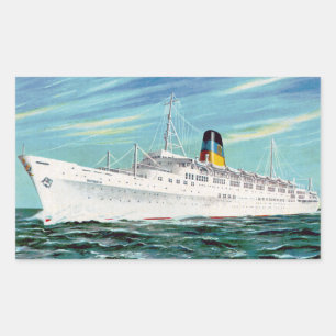 Olympia Rechteckiger Aufkleber